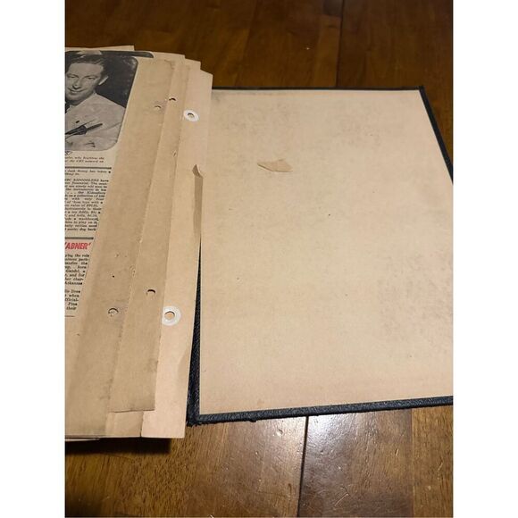 Vintage 1930s Large Radio News Clippings Scrapbook Memorabilia Glenn Riggs Etc - Picture 13 of 14